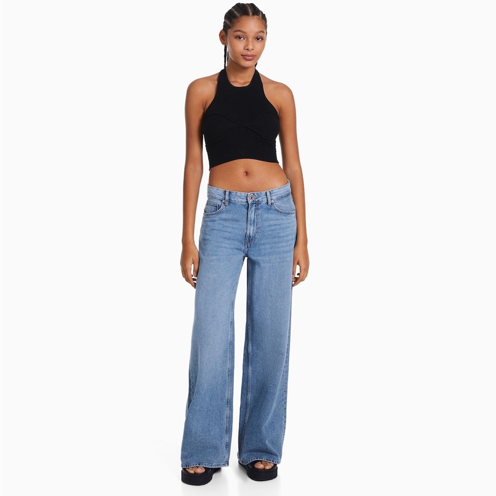 Bershka Wide Leg Jeans